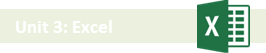 Excel Unit